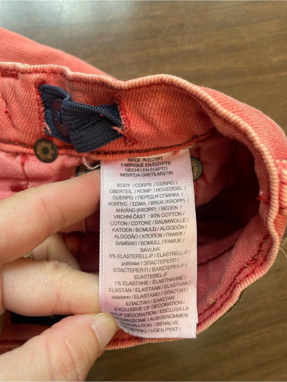 Polo by Ralph Lauren Kids Coral Denim Shorts
